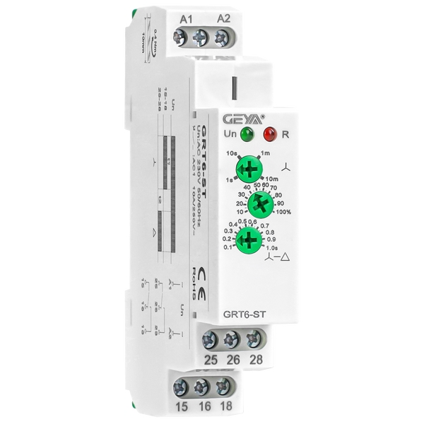 GRT6-ST星三角啟動型時間繼電器